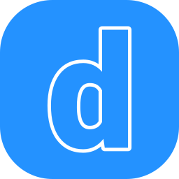 文字d icon