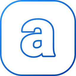 Letter A icon