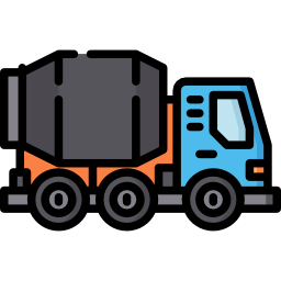 Concrete mixer icon