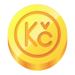 tschechische koruna icon