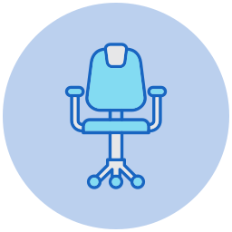 Office chair icon