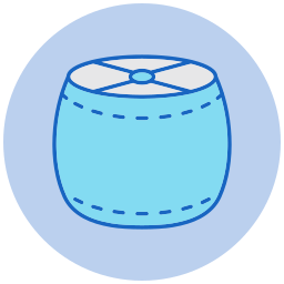 pouf Icône