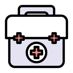 caja de medicina icono