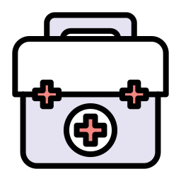 scatola della medicina icona