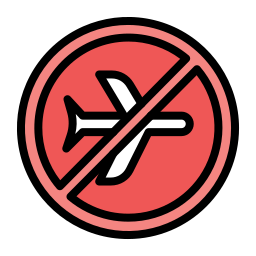 No flight icon