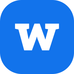 Letter w icon