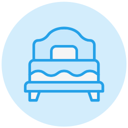 Single bed icon