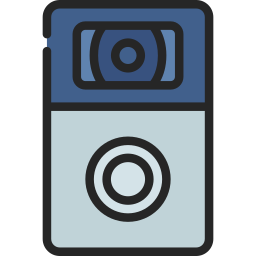 timbre de video icono