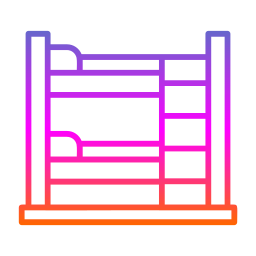 Двухъярусная кровать иконка