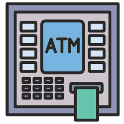 Atm machine icon