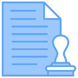 Legal document icon