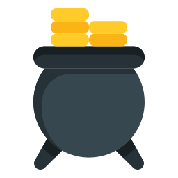 gouden pot icoon