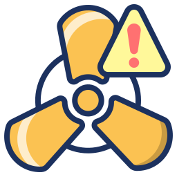 radioaktywne ikona