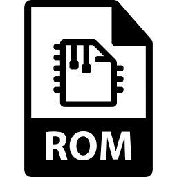 archivo rom icono