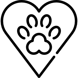 huella de perro icono
