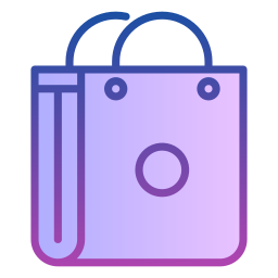 Shopping bag icon