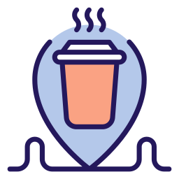 Coffee shop icon