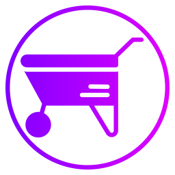 Wheelbarrow icon