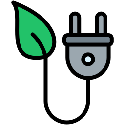 Eco energy icon