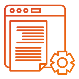 contentmanagement systeem icoon