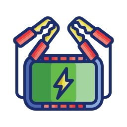 Charging battery icon