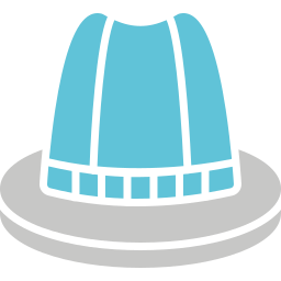 sombrero de copa icono