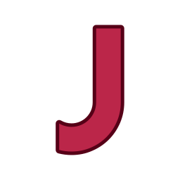 Letter j icon