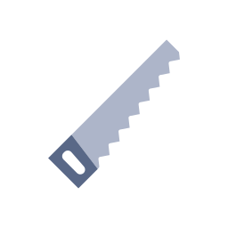 Hand saw icon