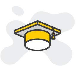 Graduation cap icon