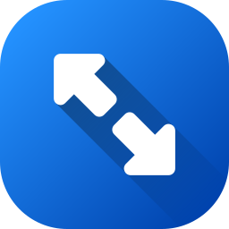 Left and right arrows icon