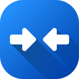 Left and right arrows icon