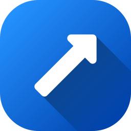 Up right arrow icon