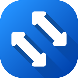 Left and right arrows icon