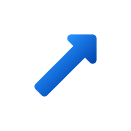 Up right arrow icon