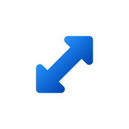 Left and right arrows icon