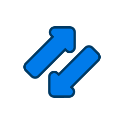 Up and Down Arrows icon