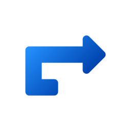 Turn right  icon