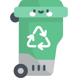 papelera de reciclaje icono