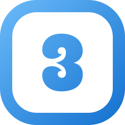 番号 3 icon
