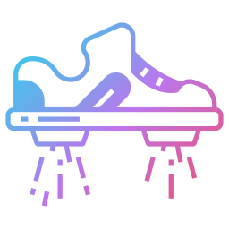 Flying shoe icon