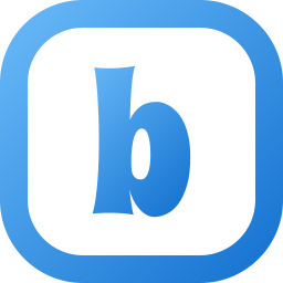 文字b icon