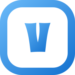 文字 v icon