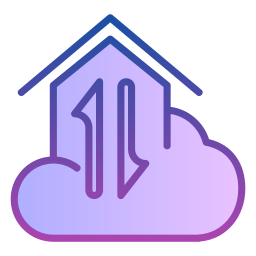 sincronizzazione cloud icona