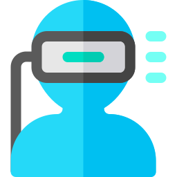 Virtual reality icon