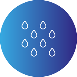 krople deszczu ikona