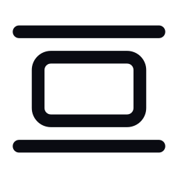 distribuir espaciado vertical icono