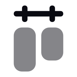 abstand horizontal verteilen icon