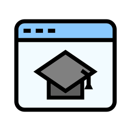 Graduate cap icon