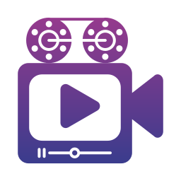 Video advertising icon