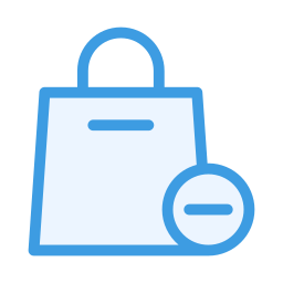 Shopping bag icon